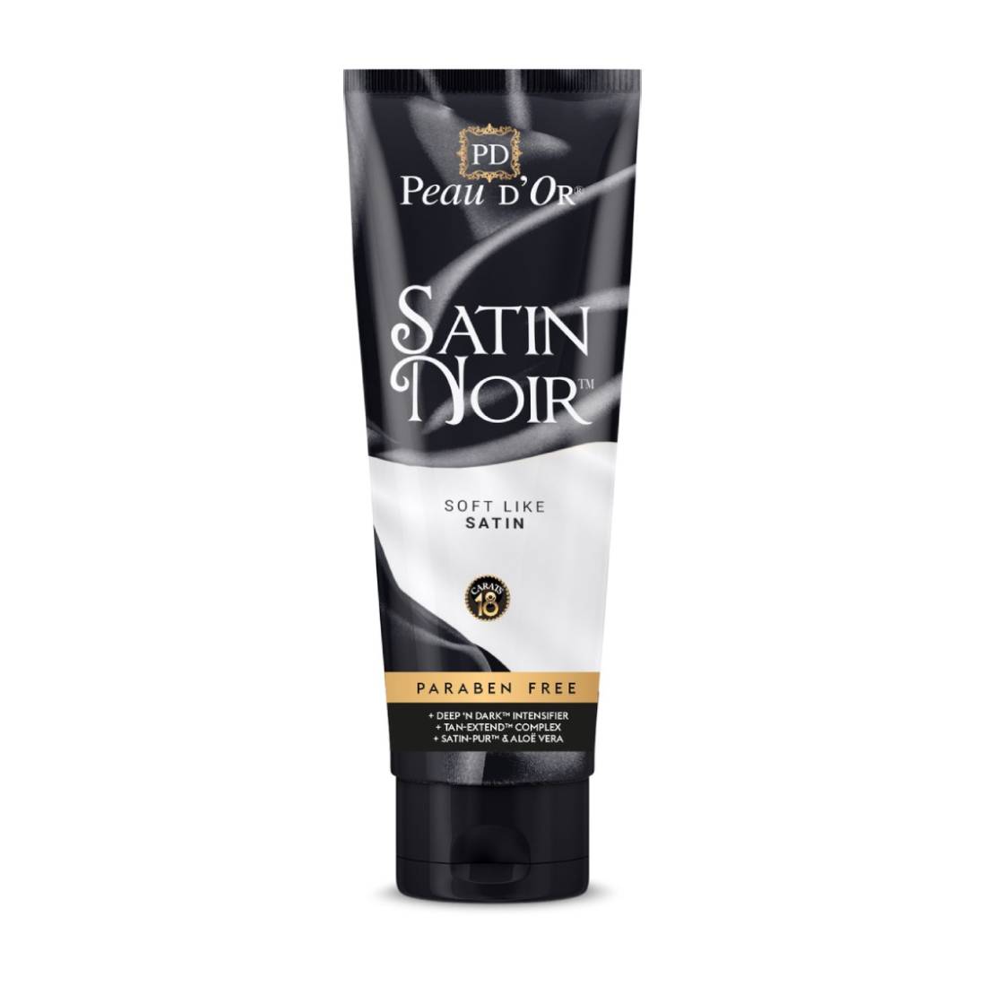 SN250- Peau d'Or Satin Noir ™ 250ml -SN250- جلد الذهب ساتان أسود ™ 250مل