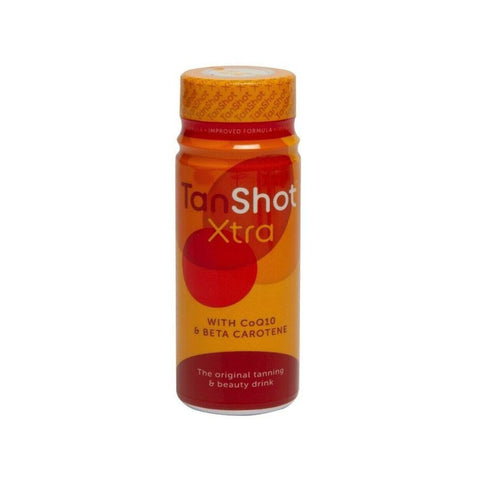 Tan Shot Xtra Tanning and Beauty Drink with CoQ10 and Vitamins مشروب تان شوت إكسِترا للتسمير والجمال مع CoQ10 والفيتامينات